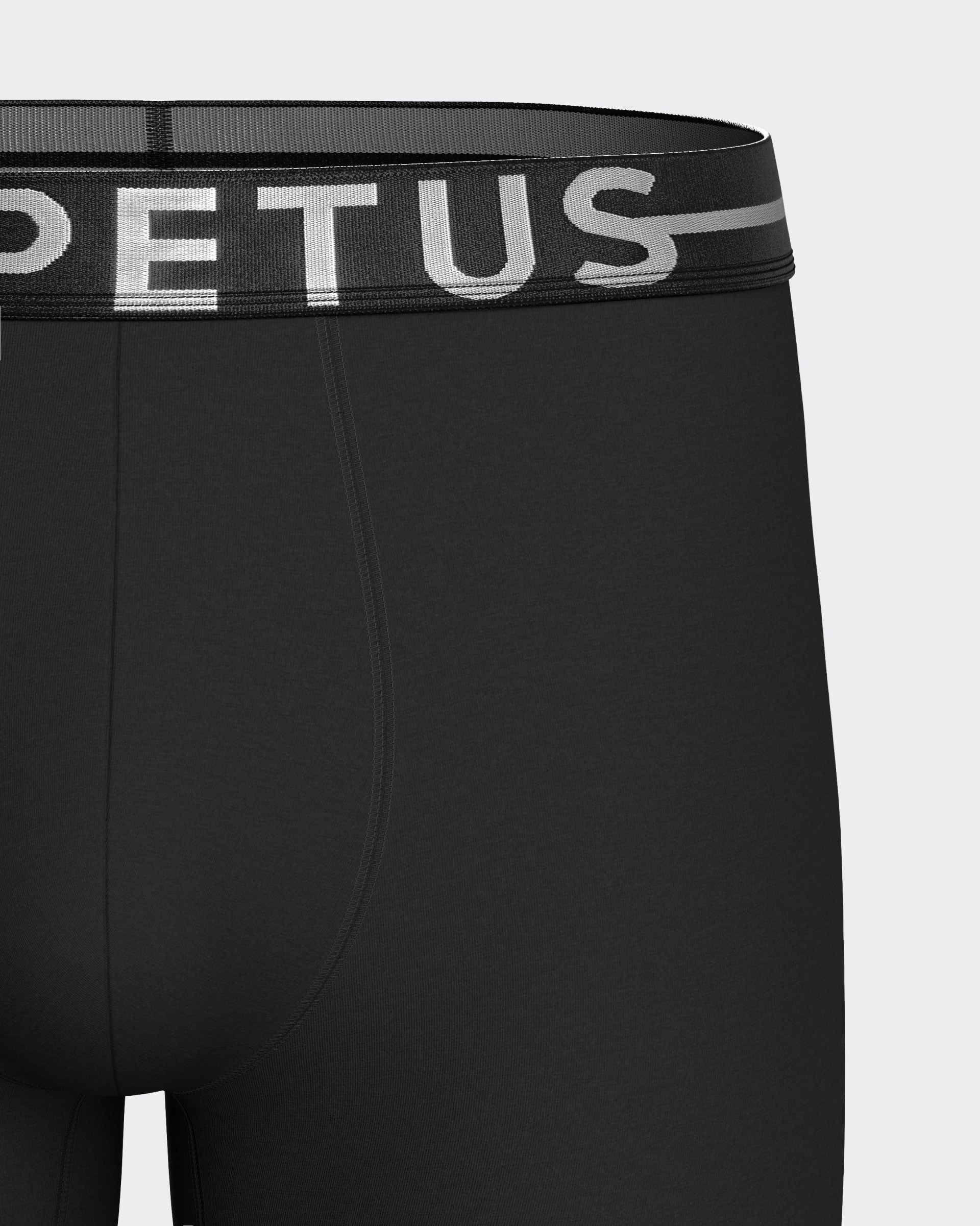 Boxer largo de punto de hombre Cotton Stretch