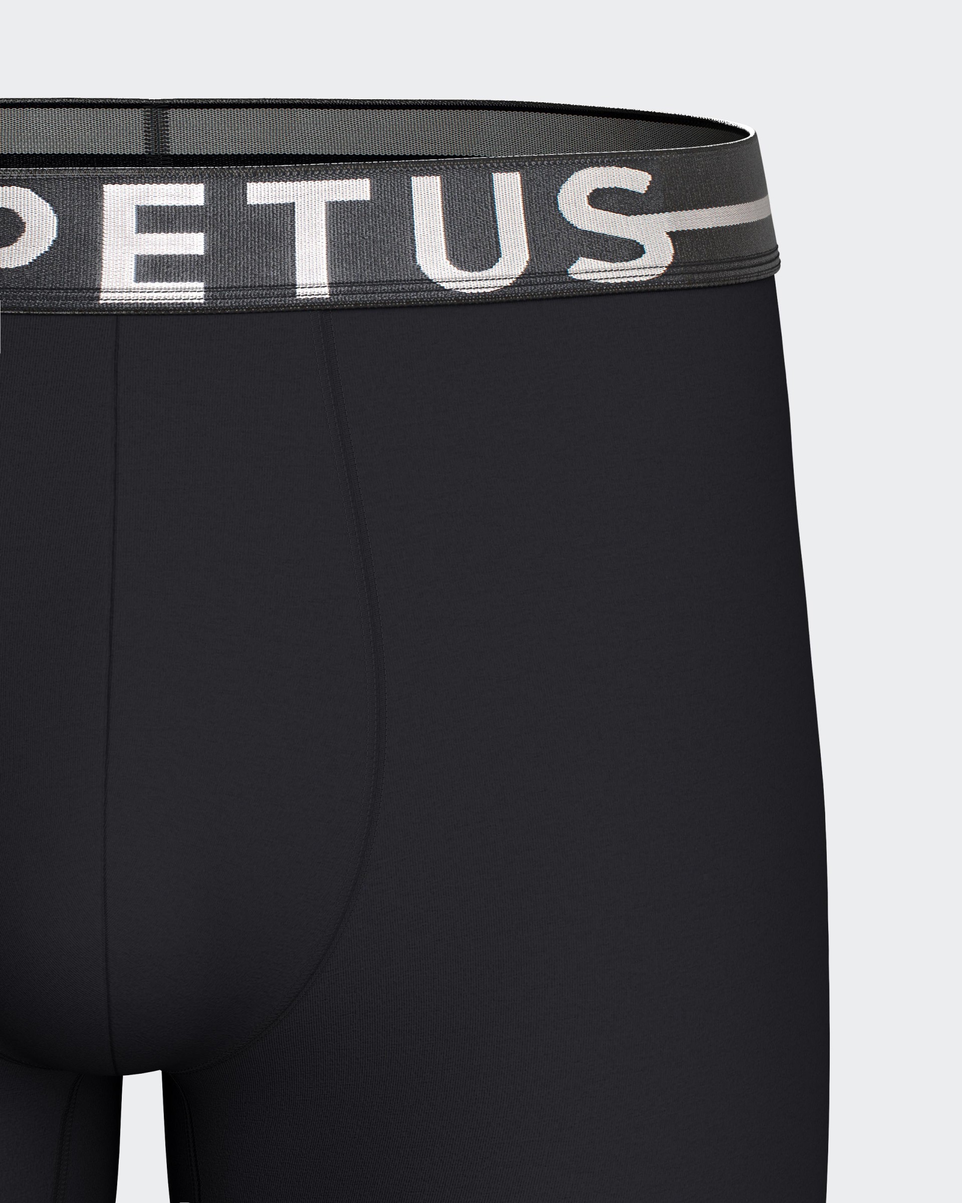 Boxer largo de punto de hombre Cotton Stretch