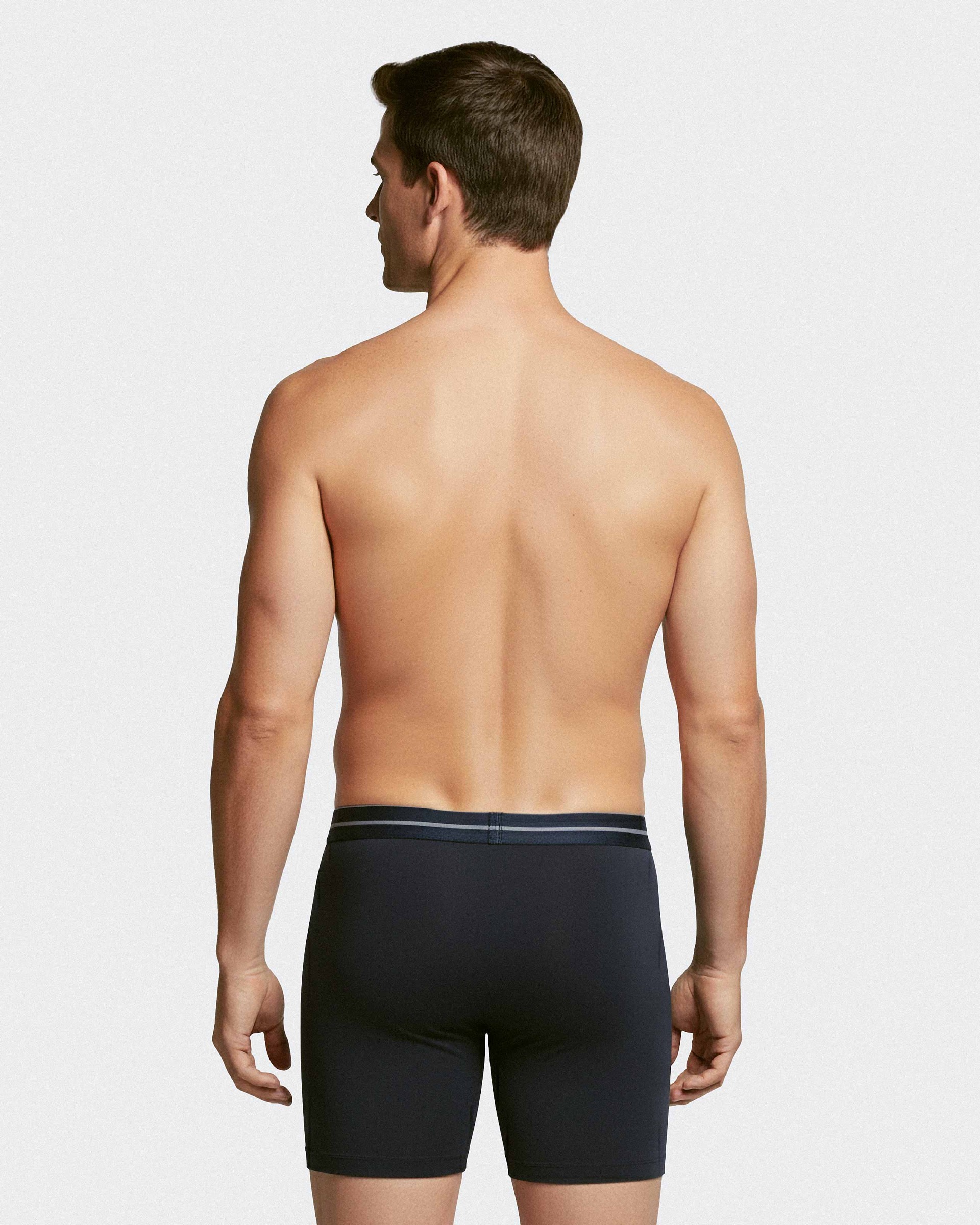 Boxer largo de punto de hombre Cotton Stretch