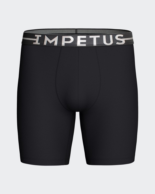 Men's long boxer Cotton Stretch