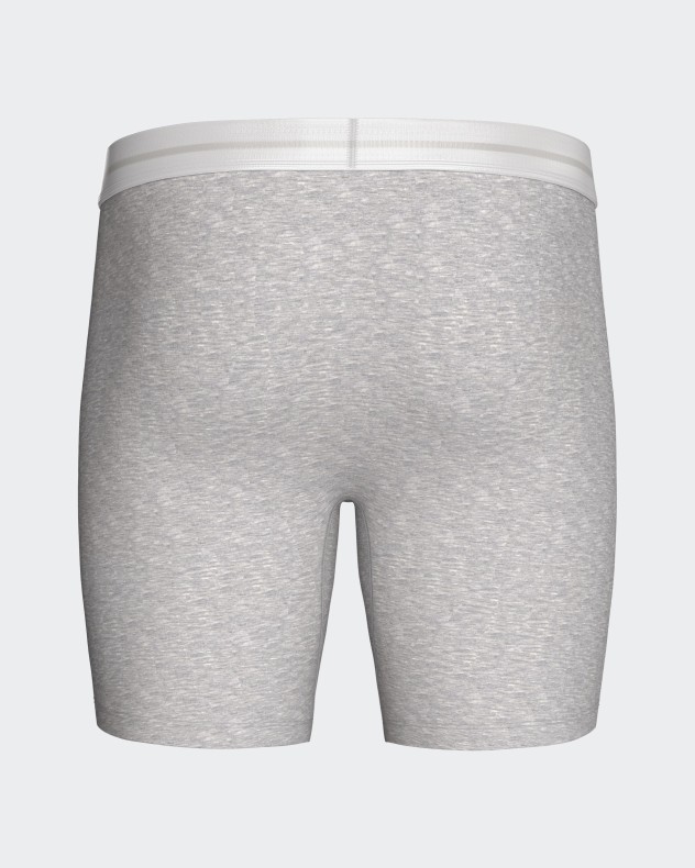 Boxer largo de punto de hombre Cotton Stretch