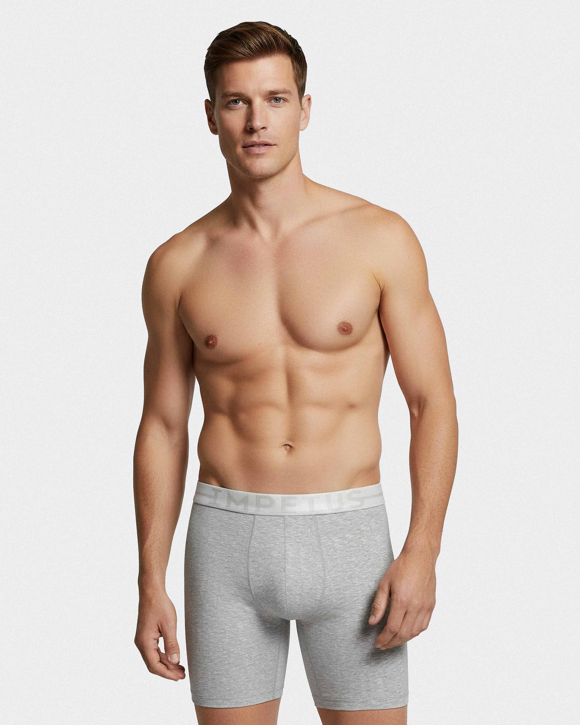 Lange Herren Boxershorts Cotton Stretch