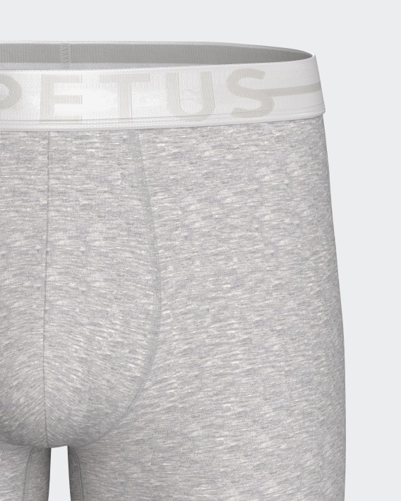 Boxer largo de punto de hombre Cotton Stretch