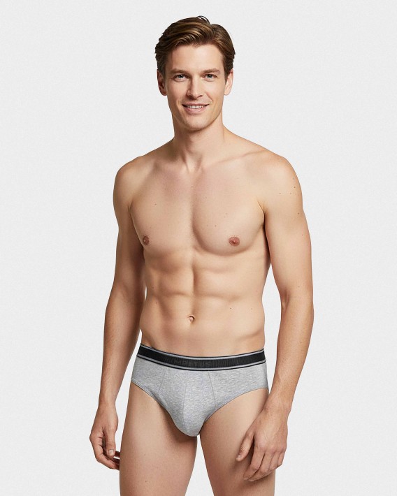 Pack of 3 Cotton Stretch men's briefs
