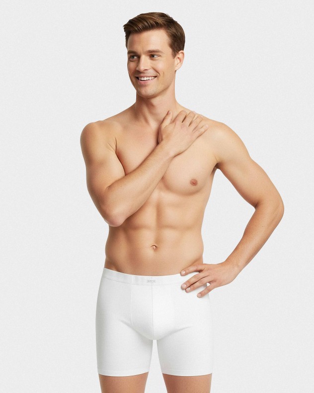 Lange Herren Boxershorts Cotton Modal