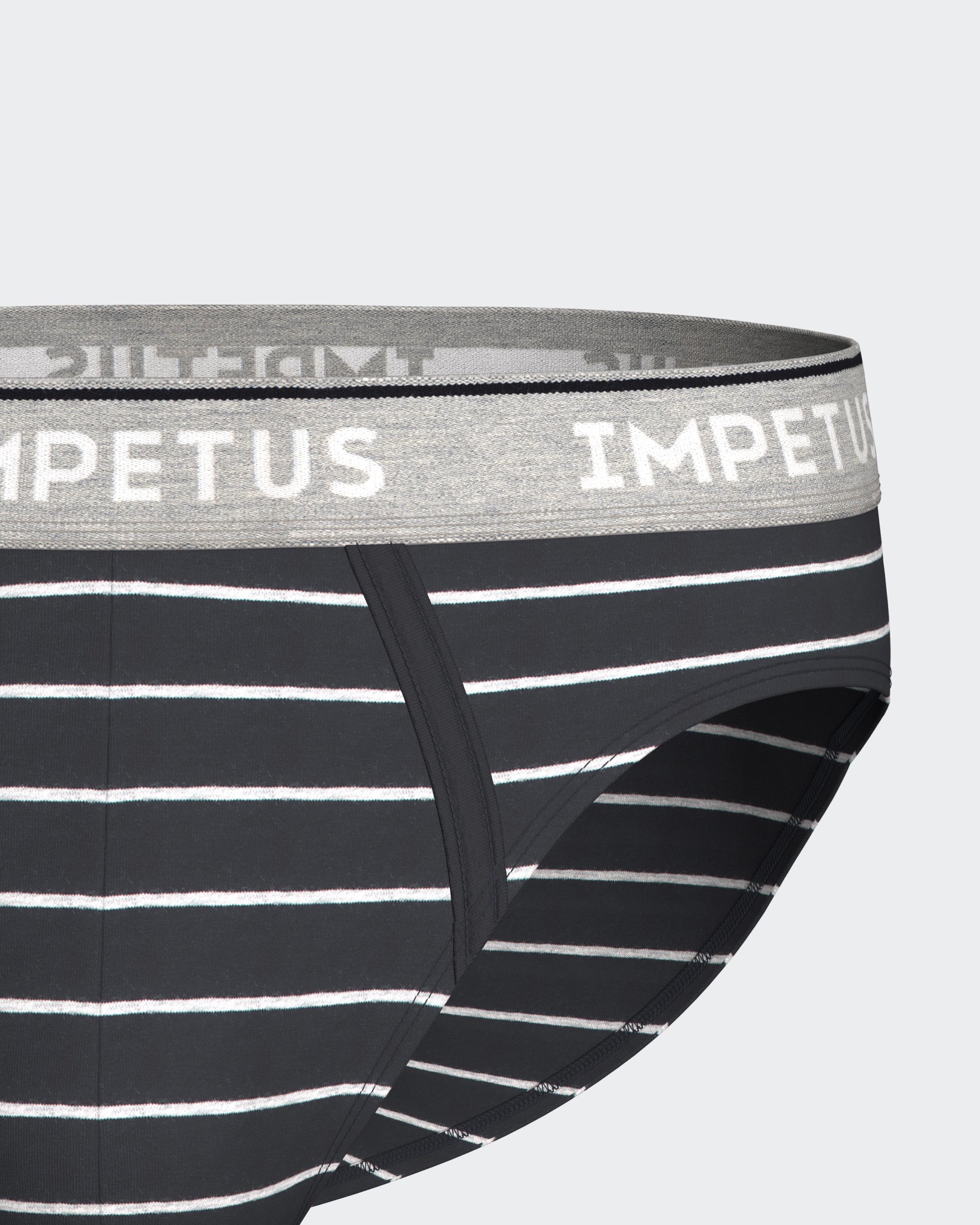 Packung 2 Herrenslips aus Baumwolle