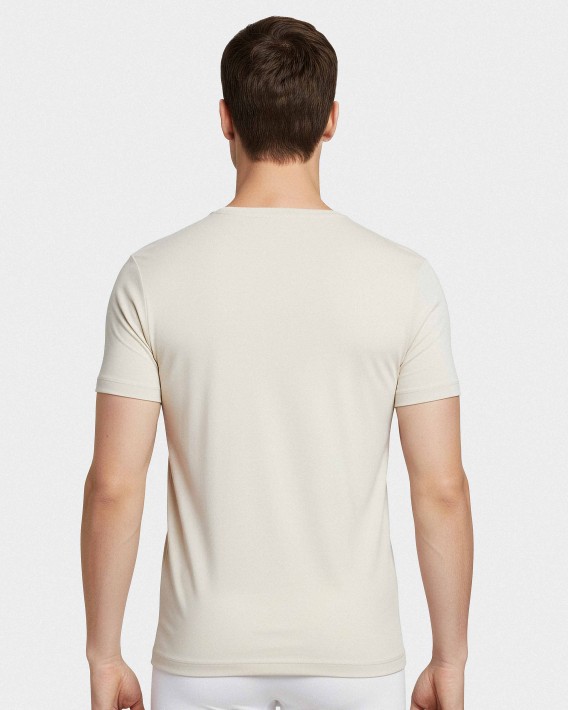 T-shirt of man in Wool Lyocell