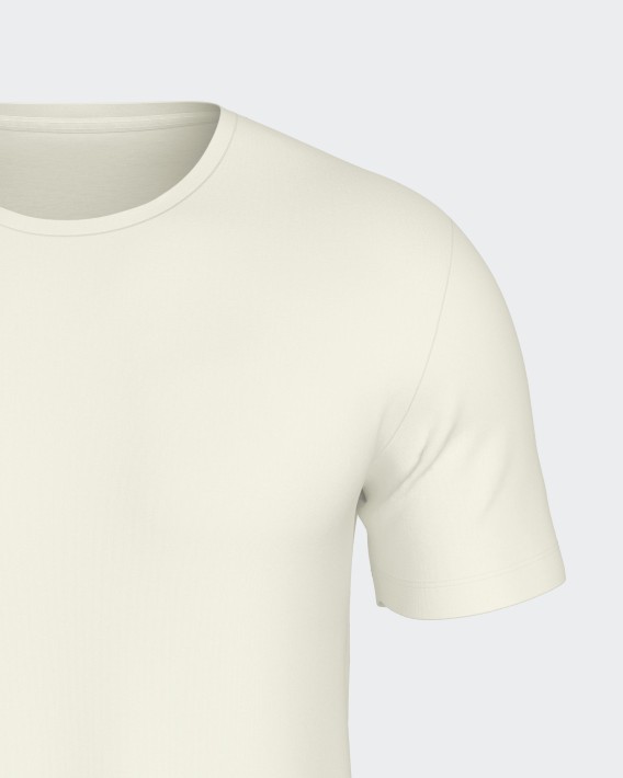 T-shirt interior de hombre en Lana Lyocelll