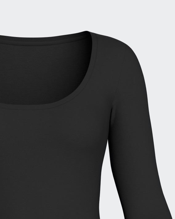 T-Shirt lange rmel aus Woll-Lyocell