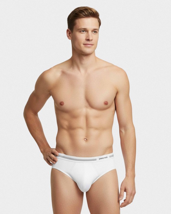 Herrenslip Cotton Seamless