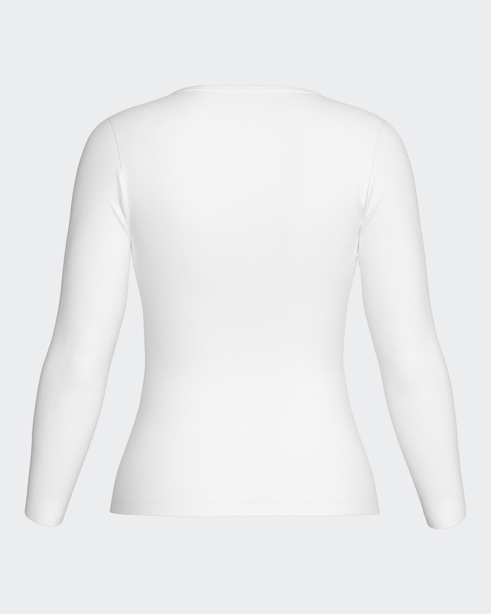 Long Sleeve T-Shirt V Neck Thermo
