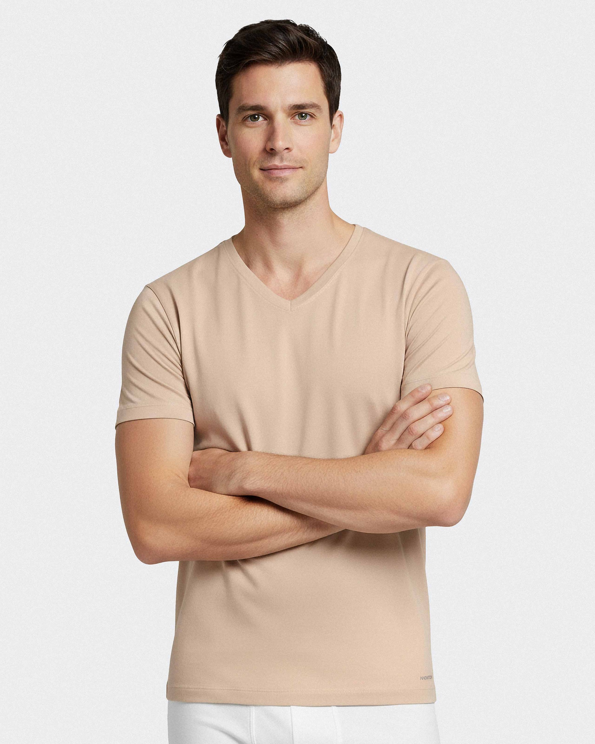 T-shirt Col V Innovation