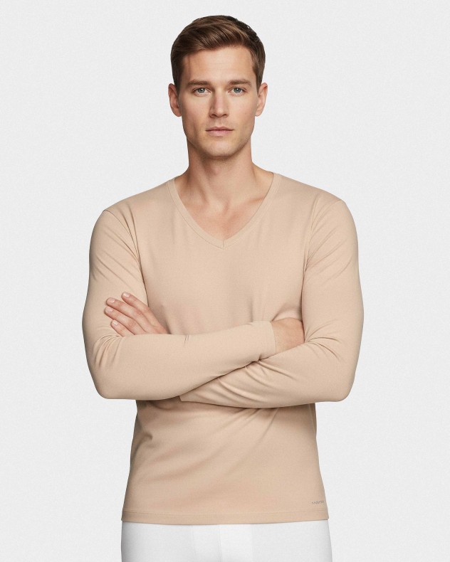Long sleeve V-Neck T-shirt Innovation