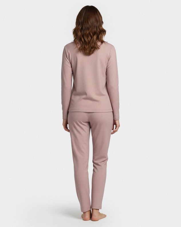 Lyocell long-sleeved pyjamas