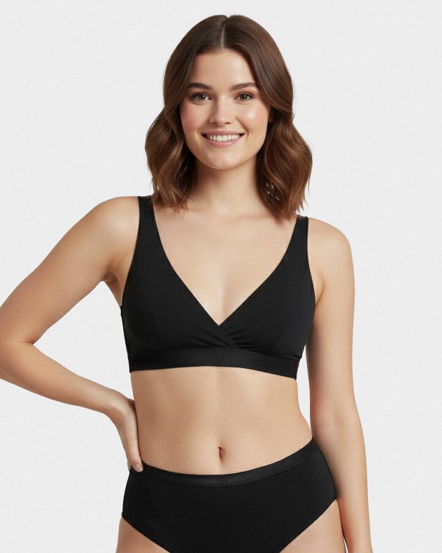 Triangular bra in Lyocell