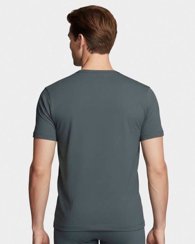 Men's short-sleeved T-shirt in Lyocell cotton