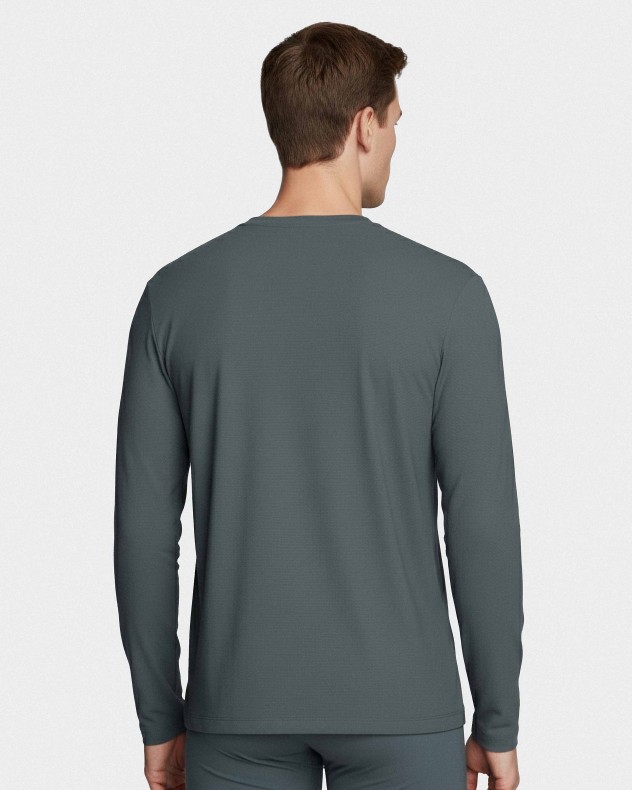 Men's long sleeve t-shirt in Lyocell cotton