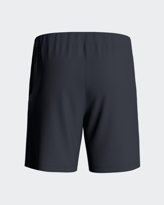 Shorts i bl�dt og l�kkert lyocell og bomuld