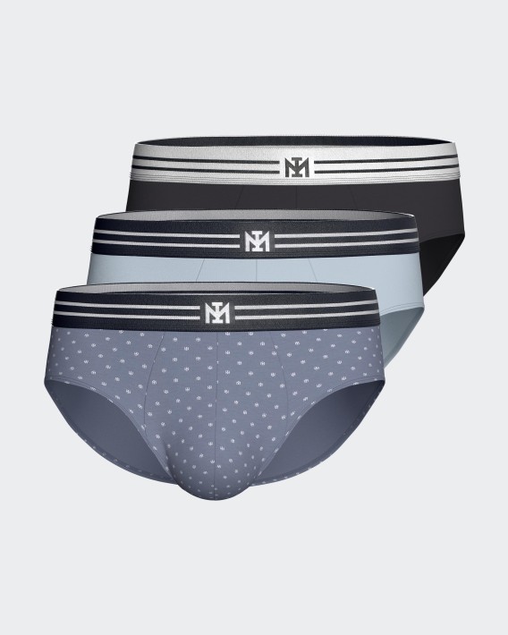 Pack de 3 Slips d'homme en Coton