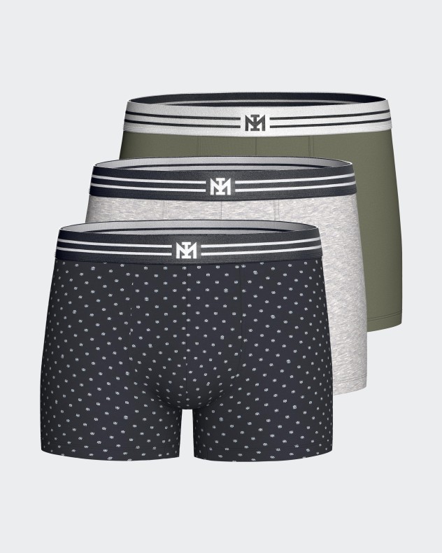 Pack de 3 Boxers de homem em Algodão - Image product