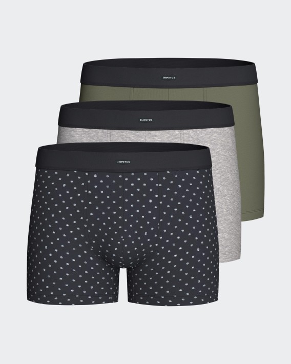 Pack de 3 Boxers d'homme en Coton