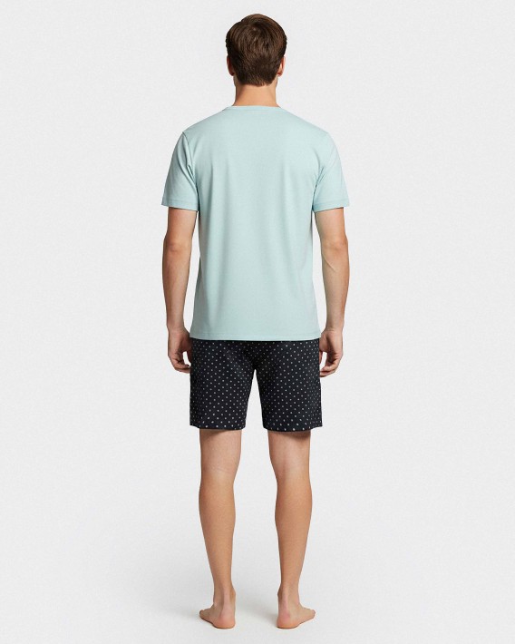 Pyjama court d'homme en Coton