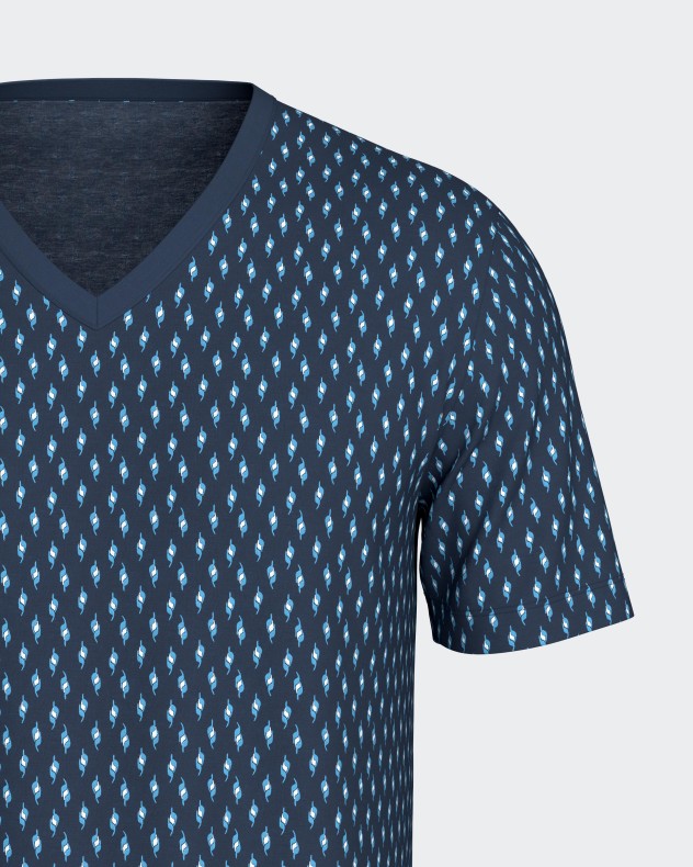 Pyjama court d'homme en Coton