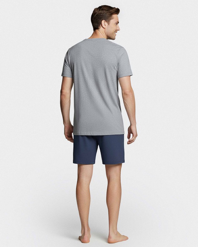 Pyjama court d'homme en Coton