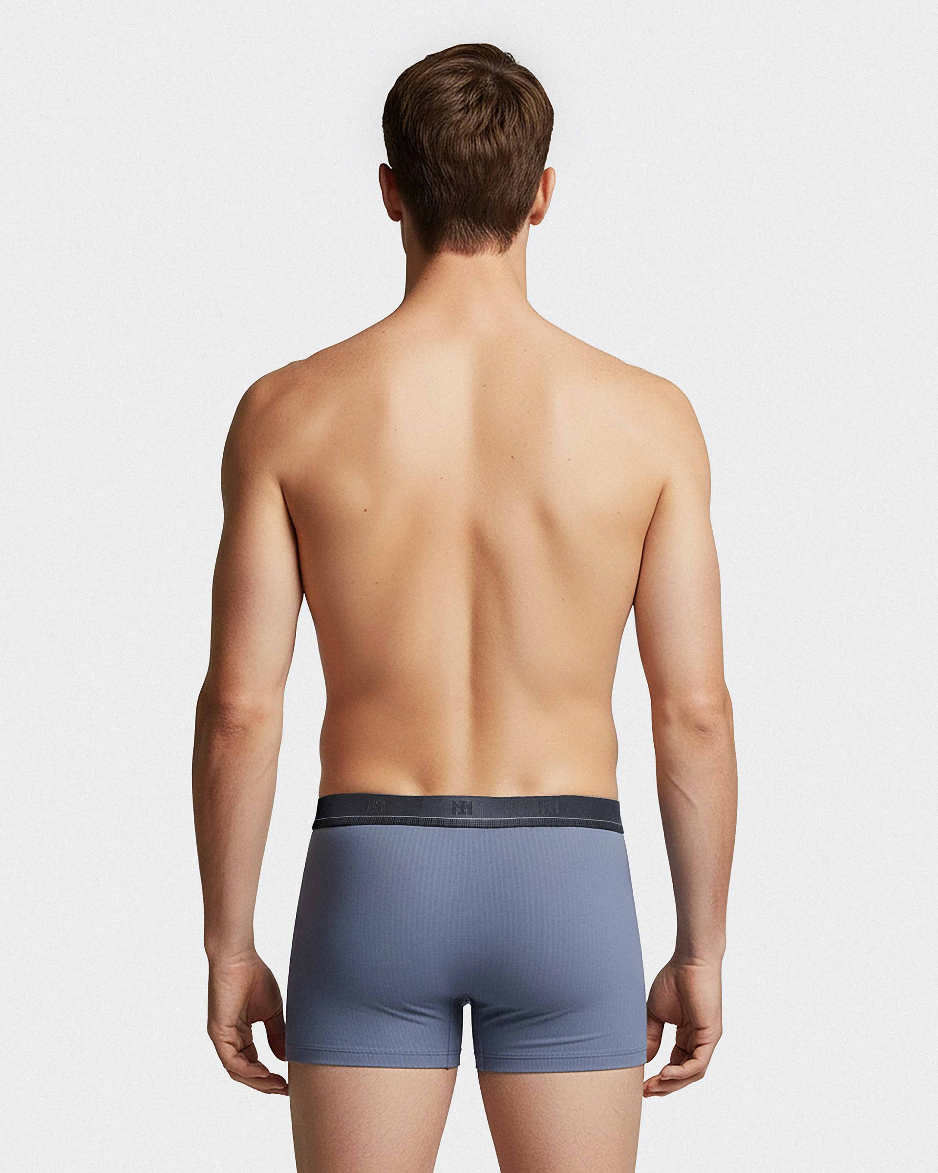 Pack of 2 men's boxer in cotton modal