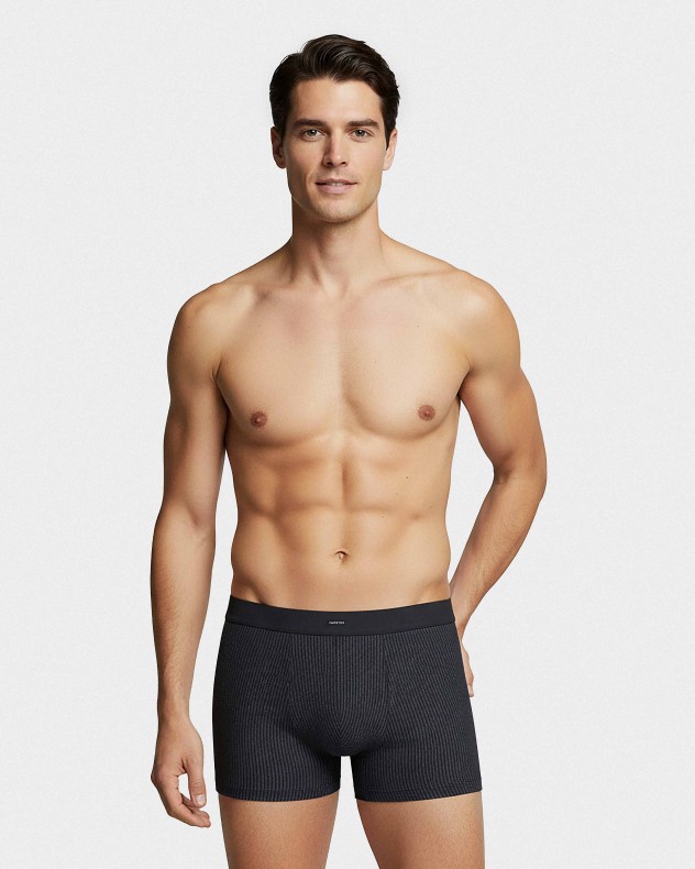 Pack de 2 Boxers de hombre en Algodón Modal
