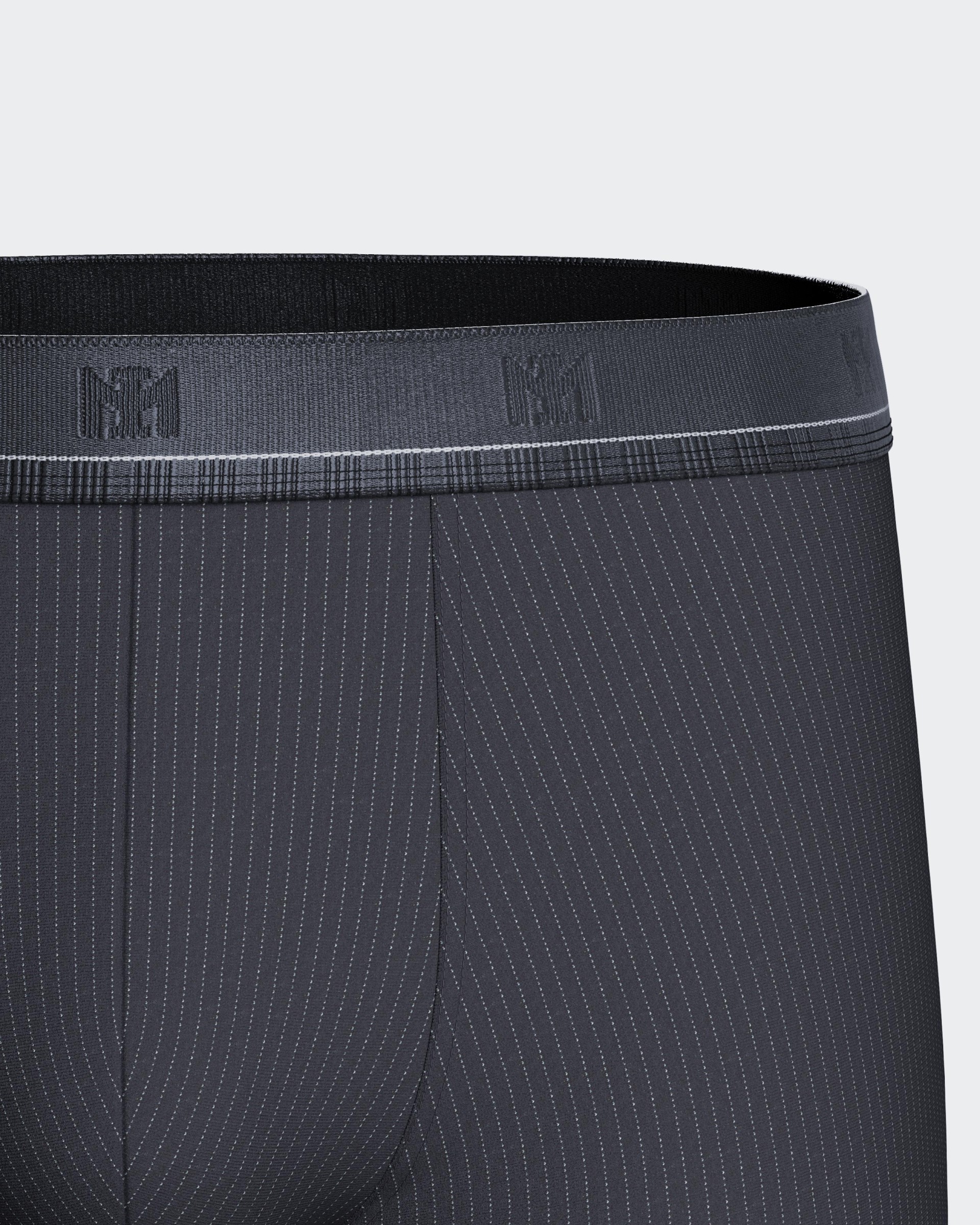 Pack of 2 men's boxer in cotton modal