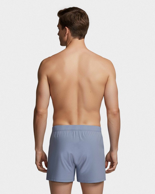 Boxershort d'homme avec boutons en Coton Modal