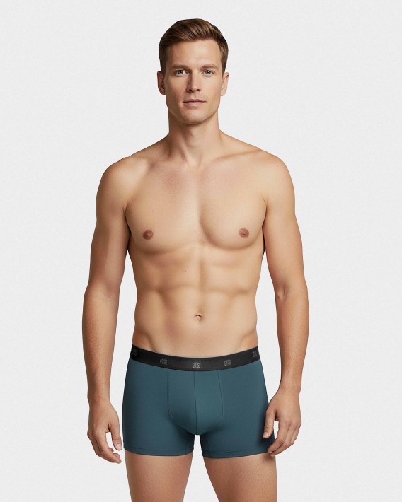 Pack de boxers lisos em Algodão