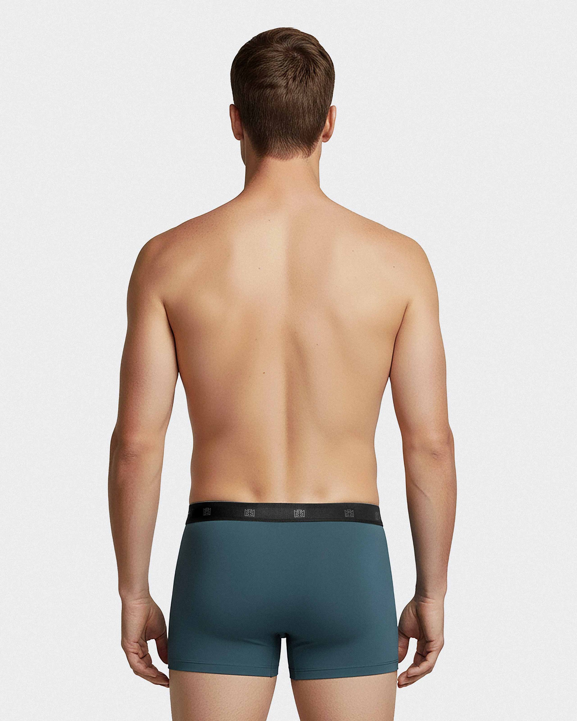 Pack de boxers lisos em Algodão
