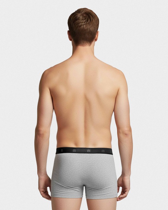 Pack de boxers lisos em Algodão