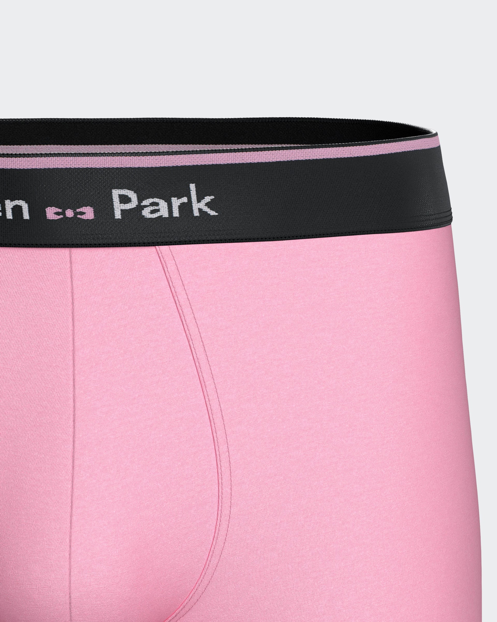 Lot 2 boxers unis en coton