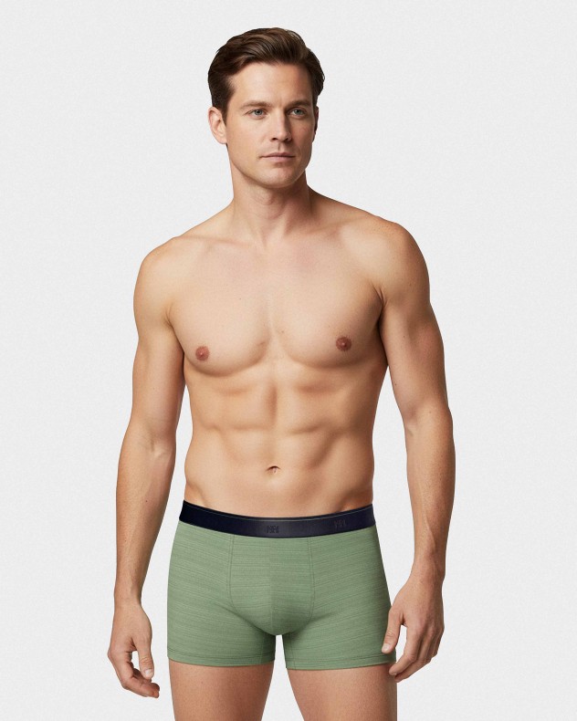 Pack de 2 Boxers de homem em Algodão Modal