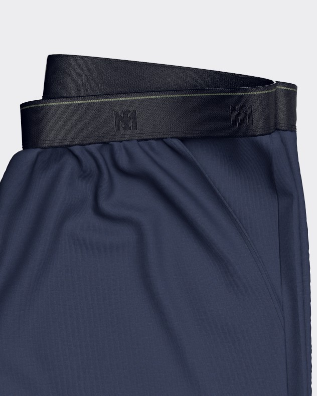 Pijama corto de hombre en Algodón Modal