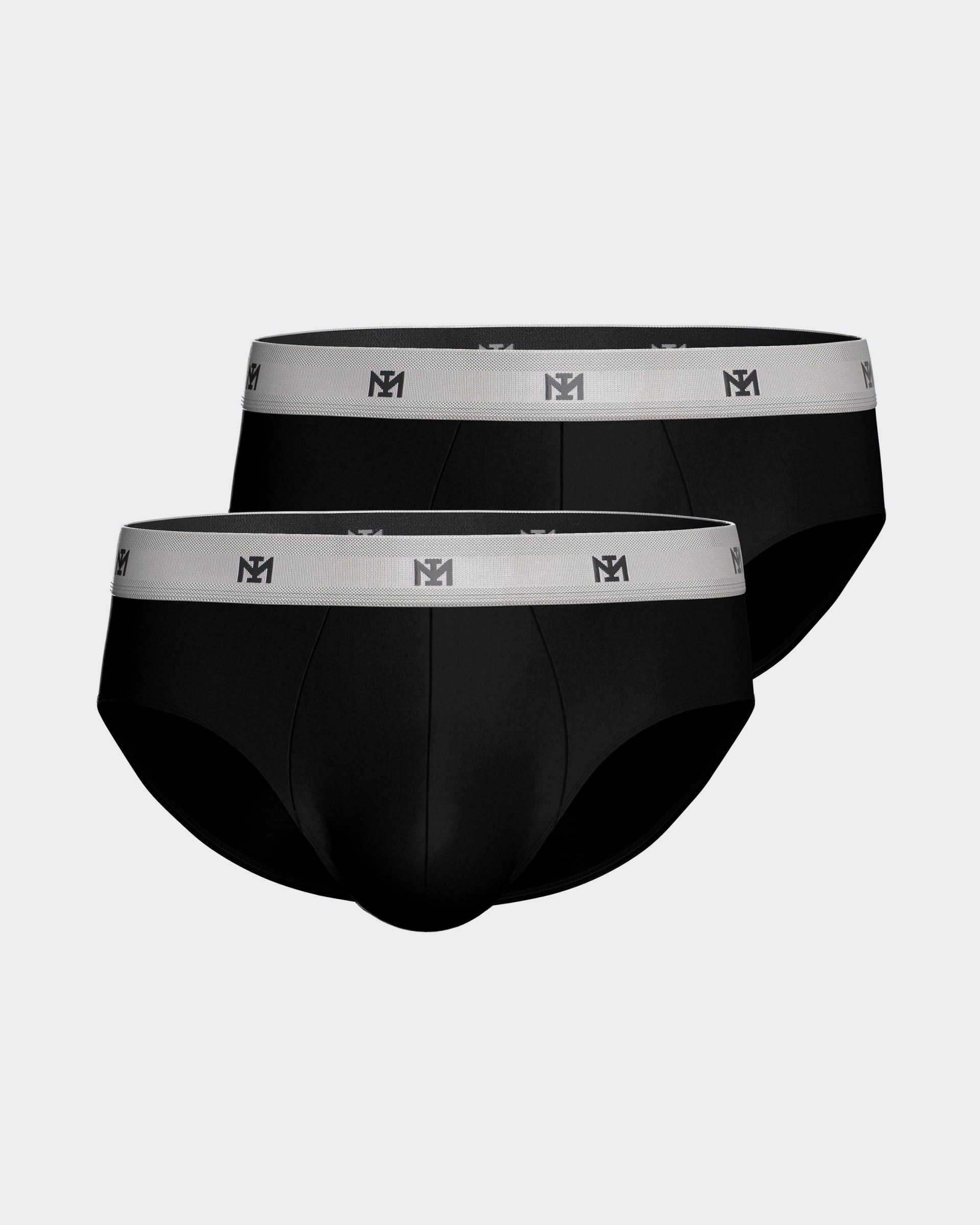 Pack de 2 Slips de homem em Lyocell