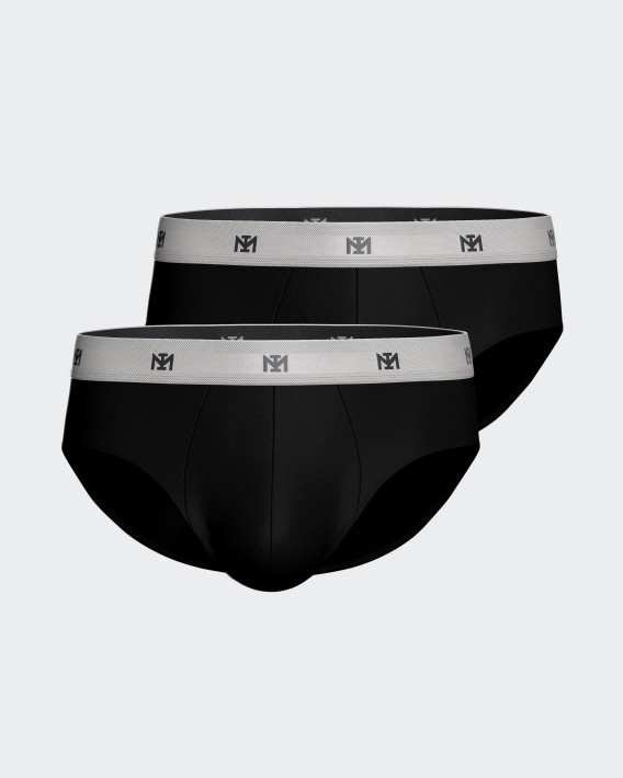 Pack de 2 Slips de homem em Lyocell