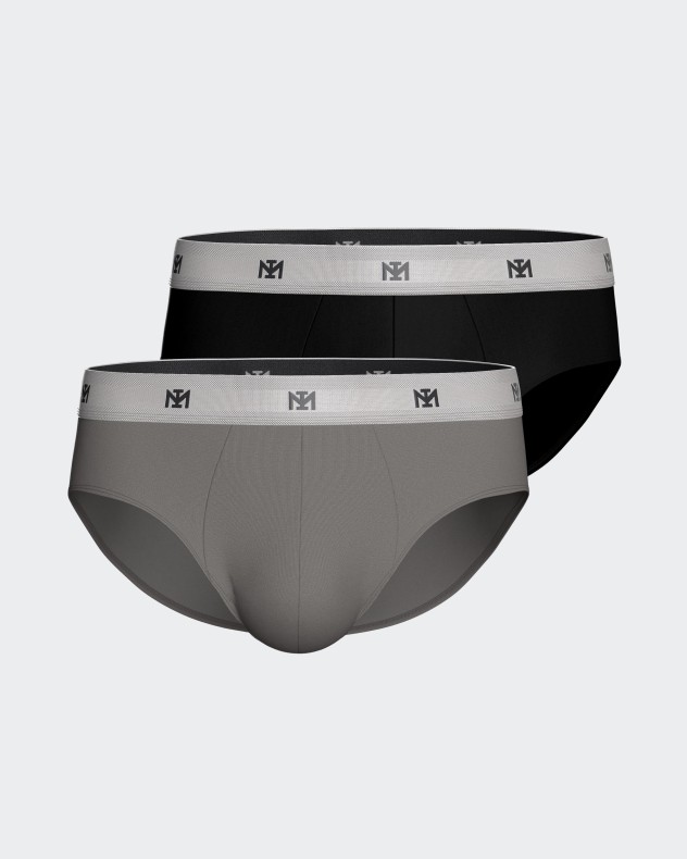 Pack of 2 men's briefs in Lyocell - Image product