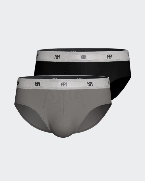 Pack de 2 Slips de hombre en Lyocell