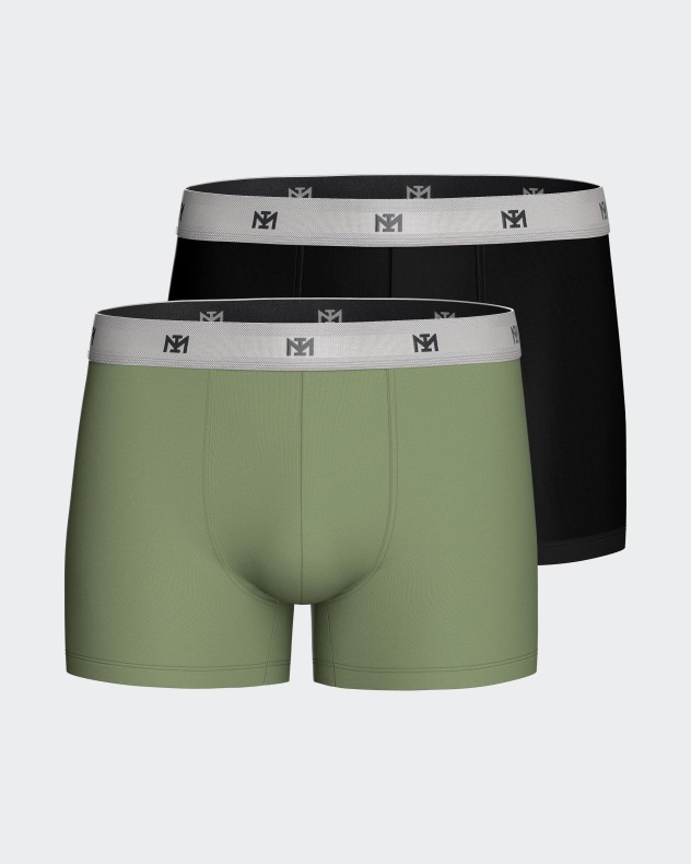 Pack de 2 Boxers de homem em Lyocell - Image product