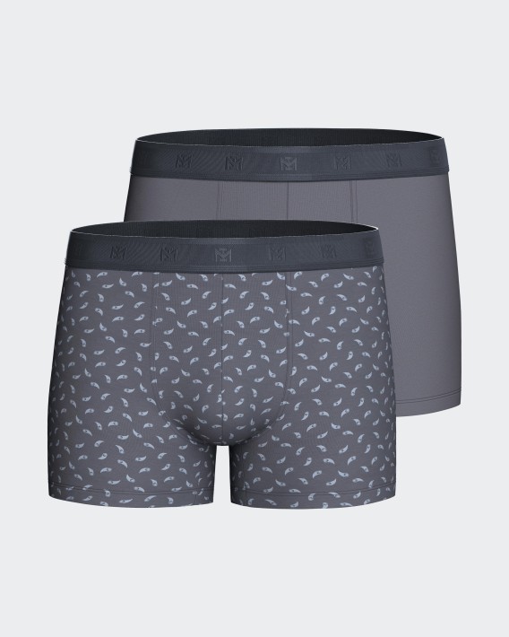 Pack de 2 Boxers de homem em Lyocell