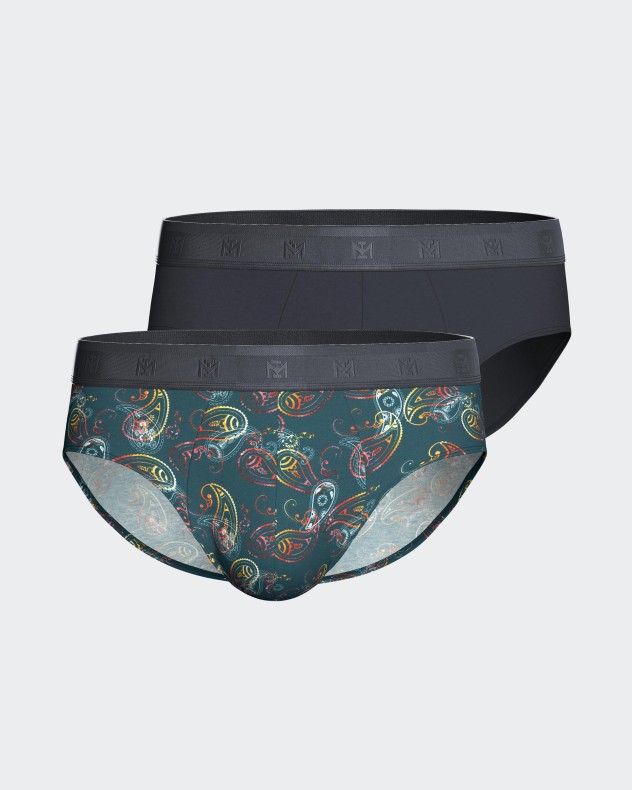 Pack de 2 Slips d'homme en Lyocell - Image product