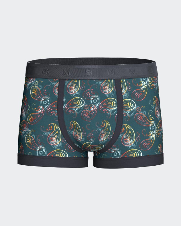 Herren-Boxershorts mit Füllhorn-Print aus Lyocell - Image product
