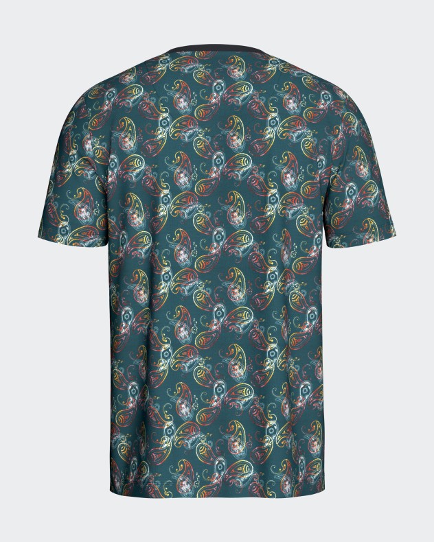 Pyjama d'homme à imprimé en Lyocell