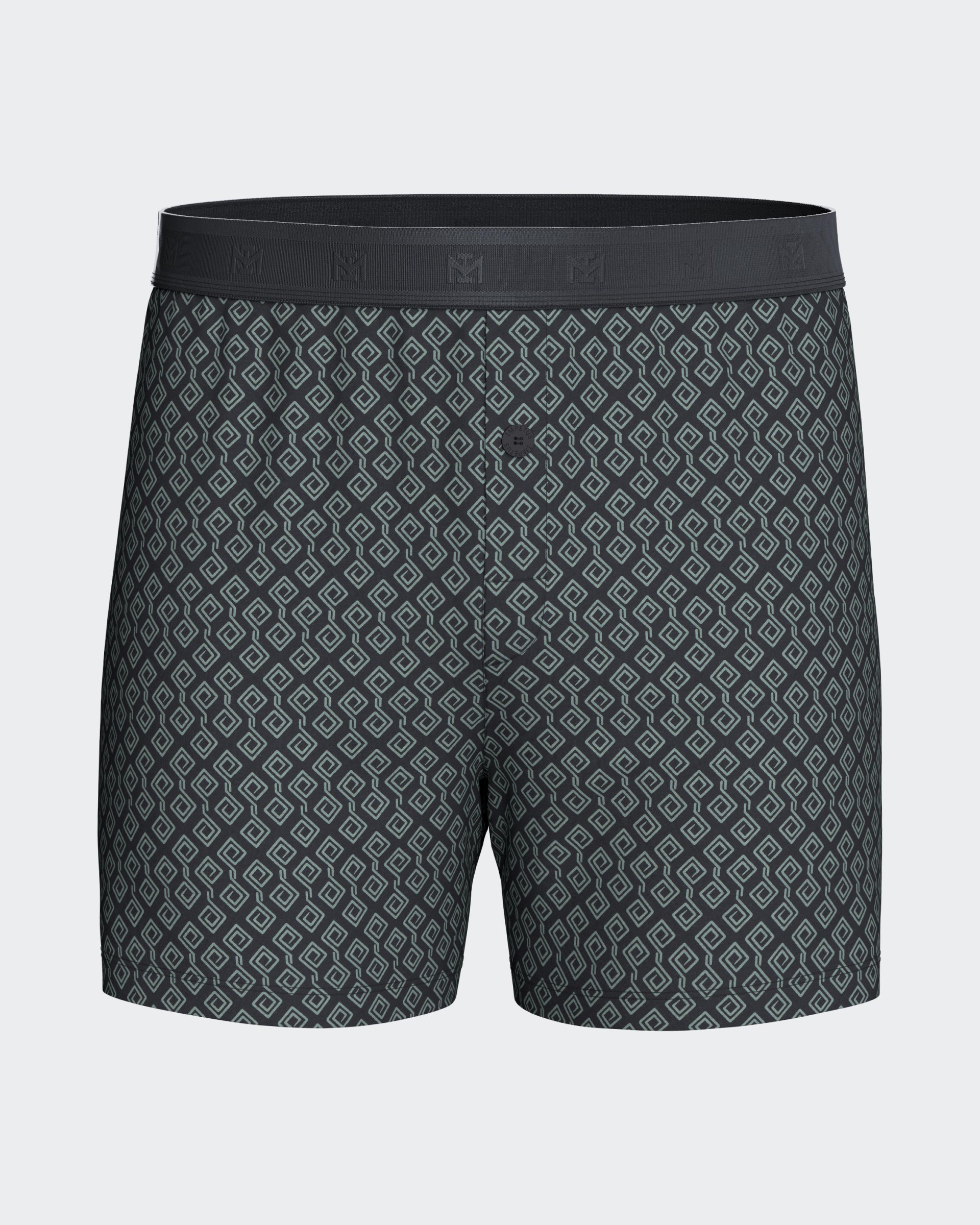 Boxershort com botão de homem em Lyocell