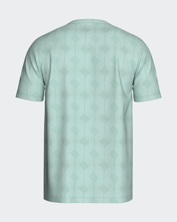 Men's printed short pyjama in Lyocell