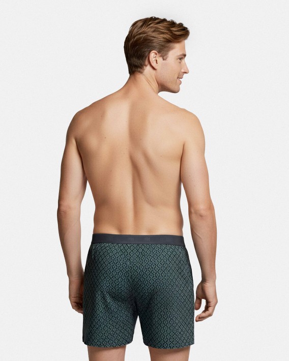 Boxershort com botão de homem em Lyocell